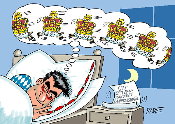 Soder zaehlt Schaefchen