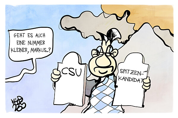 Soeder ist Spitzenkandidat fuer die Bayern-Wahl