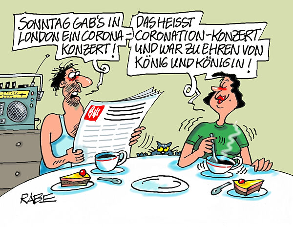 Kroenungskonzert Coronation in Windsor