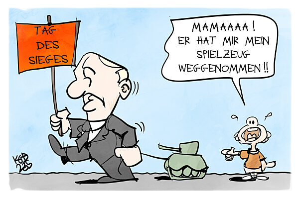 Russland begeht den Tag des Sieges