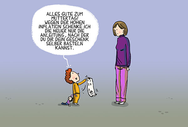 Muttertag und Inflation