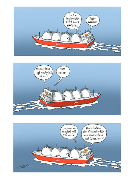 Gas Poker auf hoher See