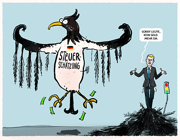 Steuereinnahmen schwinden