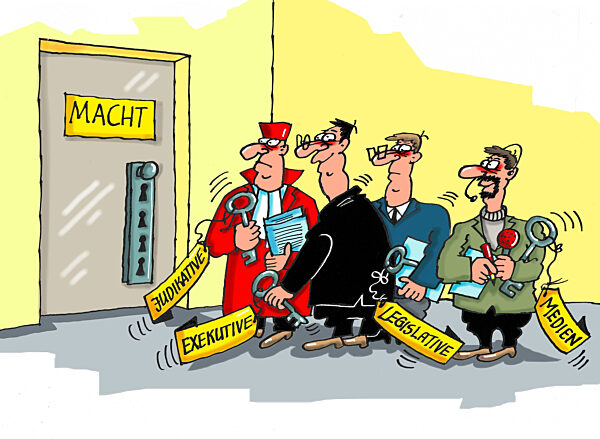 Machtmenschen mit Schluesselgewalt