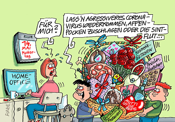 Praesentkorb statt Affenpocken