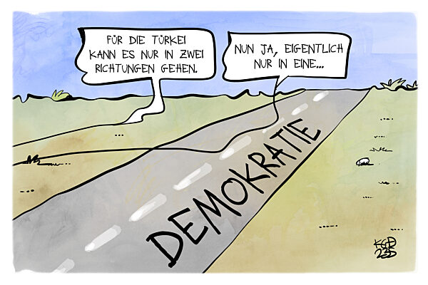 Richtungswahl fuer die Tuerkei