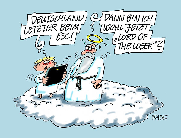 Verlierer ueber den Wolken