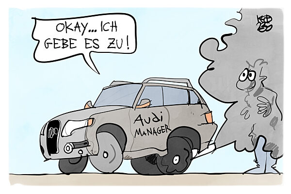 Gestaendnis im Abgas-Skandal