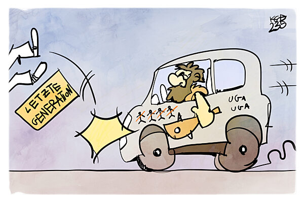 Gewalt gegen die Letzte Generation