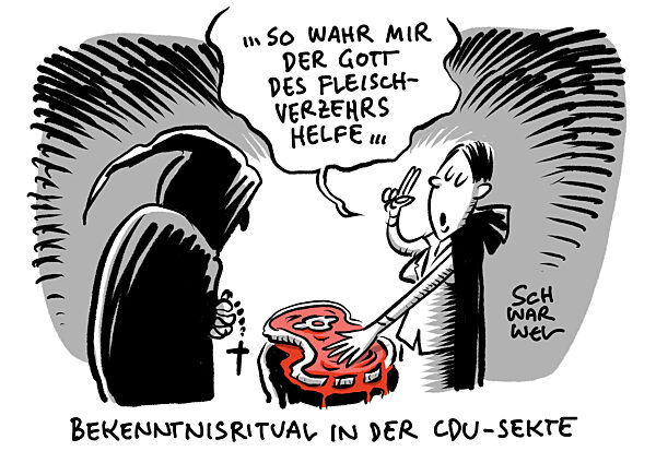 CDU-Ministerin muss Bekenntnis zum Fleischverzehr ablegen
