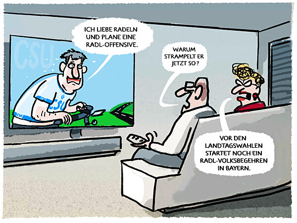 CSU und das Radl-Volksbegehren