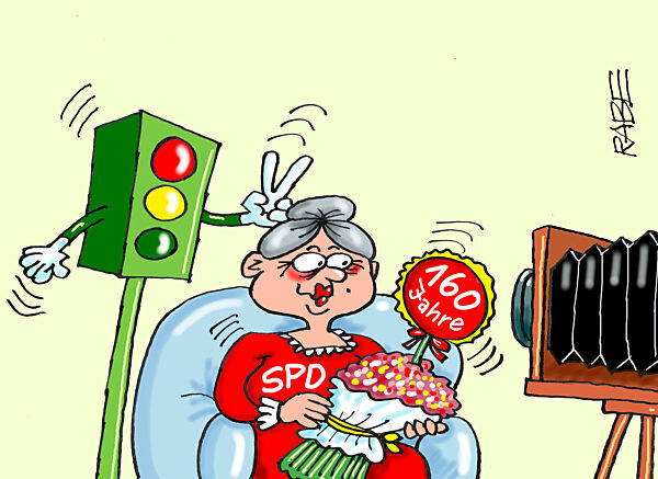 Tante SPD feiert