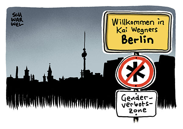 Berlins neuer CDU-Buergermeister : Wegner gegen Gendersprache in Verwaltung