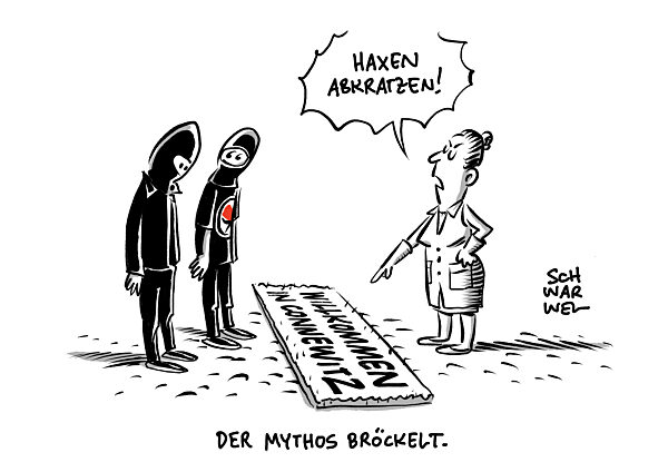 Tag X und Mythos Connewitz : Angst vor dem grossen Knall