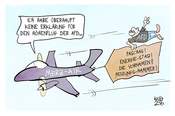Afd im Hoehenflug