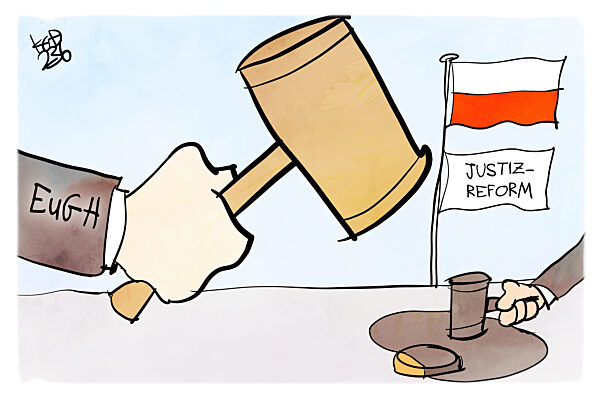 Polens Justizreform verstoesst gegen EU-Recht