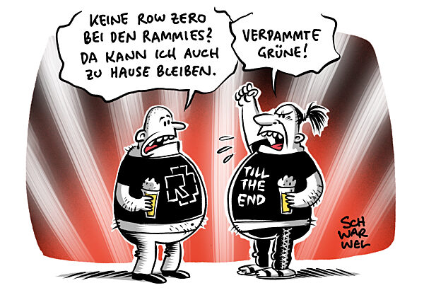 Muenchen verbietet Aftershow-Partys und Row Zero bei Rammstein-Konzerten