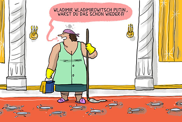 Dammbruch in Suedukraine