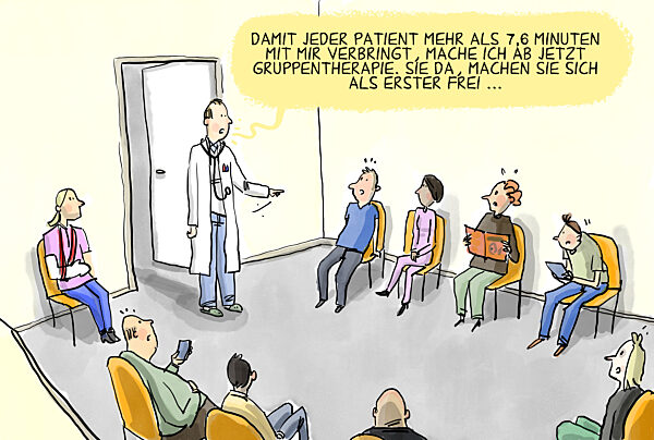 Aerzte unter Zeitdruck