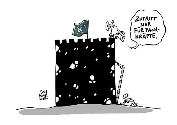 Geplante EU-Asylreform : Schnellverfahren und Lager an den Aussengrenzen