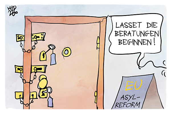 Beratungen zur Asylreform der EU