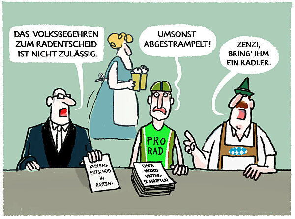 Radentscheid abgelehnt