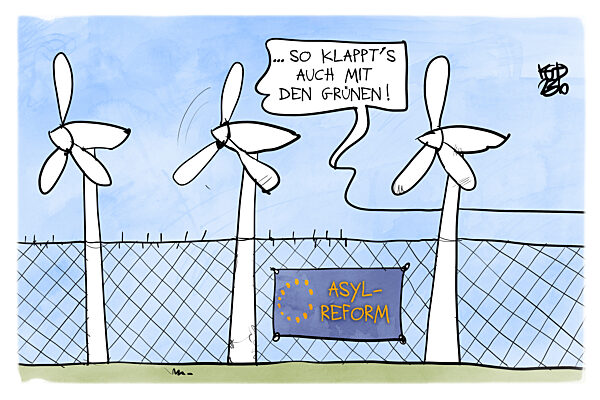 Gruenen-Kritik an der der EU-Asylreform
