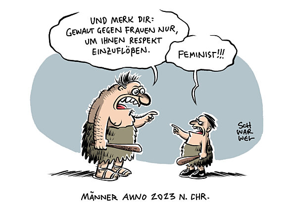 Rollenbilder junger Maenner : Drittel findet Gewalt an Frauen akzeptabel