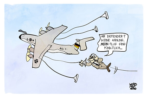 Air Defender 2023- es kann zu Einschraenkungen im Flugverkehr kommen