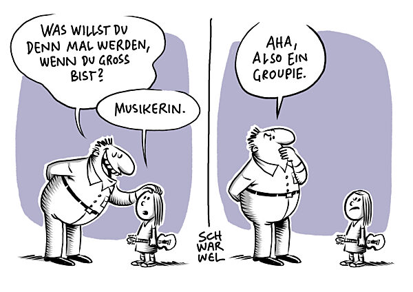 Musikbranche hat ein Problem mit Frauen : Sexualisierung von Frauen