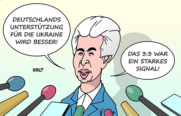 Strack-Zimmermann zufrieden