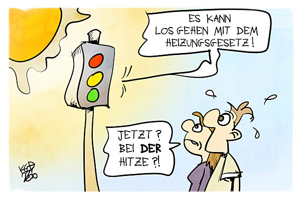 Die Ampel bringt das Heizungsgesetz in den Bundestag