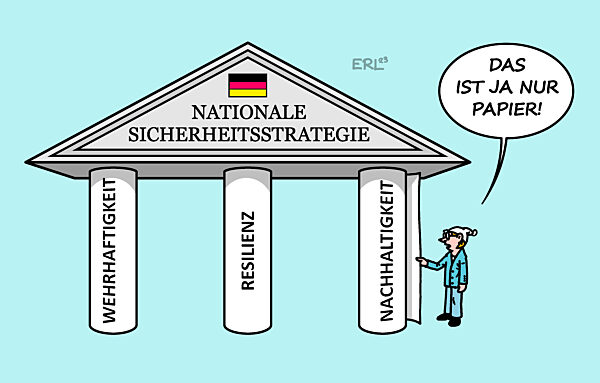 Drei Saeulen der Sicherheit