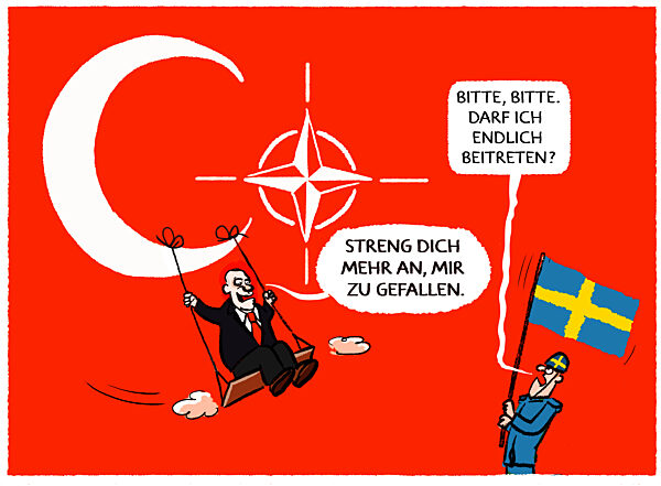 Tuerkei blockiert Schwedens Nato-Beitritt