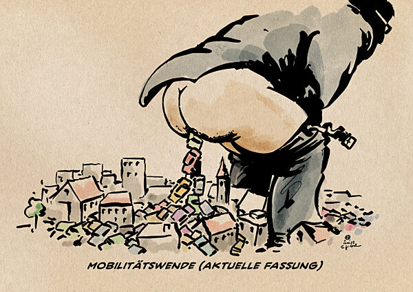 Anteil des PKW Verkehrs deutlich gesteigert