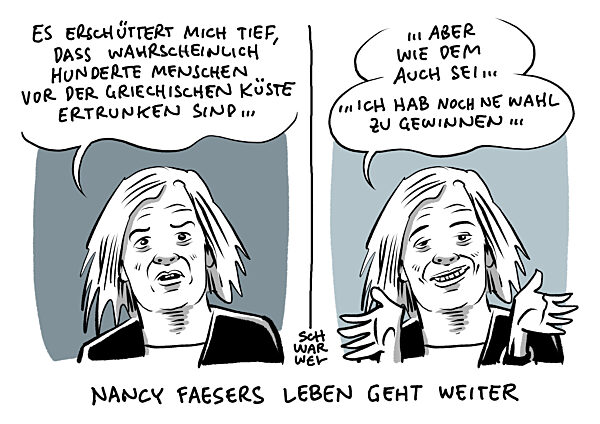 Migrationspolitik : Faesers Fluechtlingsplaene