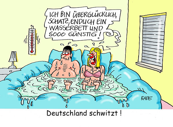 Tropennacht im Schwitzwasserbett