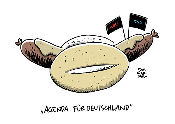Agenda fuer Deutschland von Union aus CDU / CSU