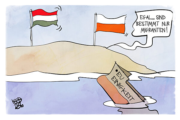 Ungarn und Polen stemmen sich gegen die Asylreform