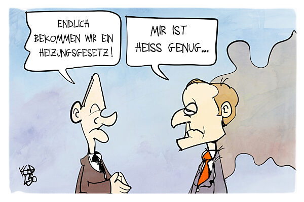 Das Heizungsgesetzt ist auf der Zielgeraden