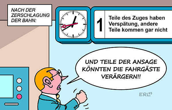 Zerschlagung der Bahn