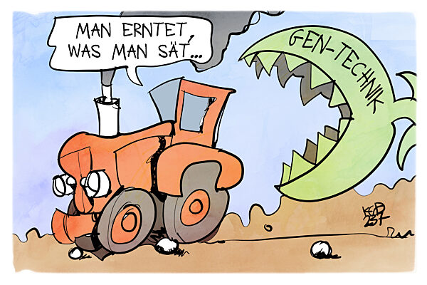 Die EU lockert die Regeln fuer den Einsatz von Gentechnik