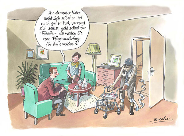 Welche Pflegestufe ?