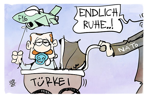 NATO-Beitritt fuer Schweden gegen F16