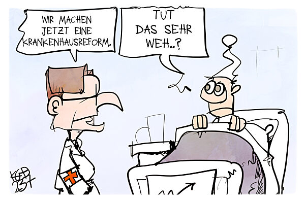 Lauterbach bringt die Krankenhausreform auf den Weg