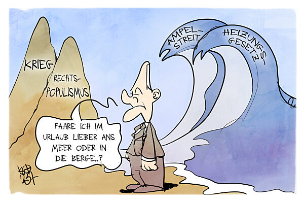 Scholzens Urlaubsplanung