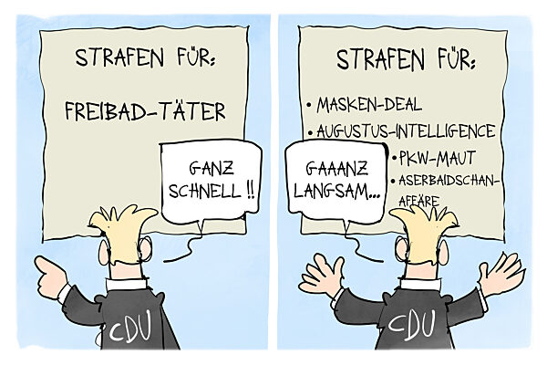 Zweierlei Mass in der CDU