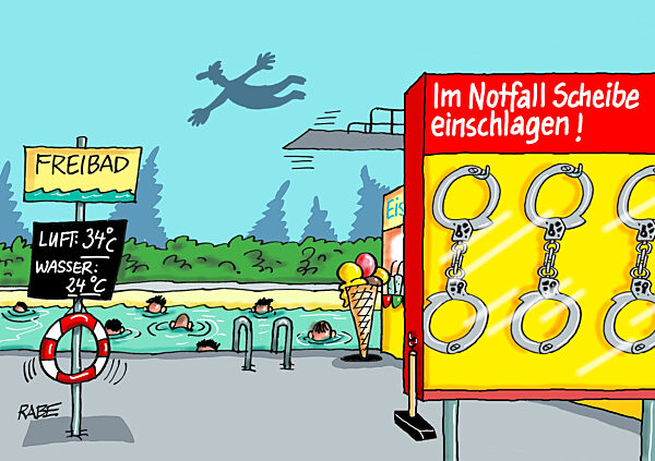 Notfall im Freibad