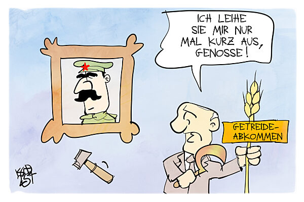 Russland kappt das Getreideabkommen