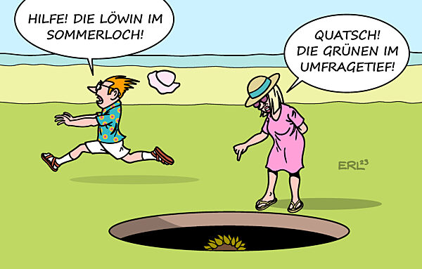 Loewin im Sommerloch